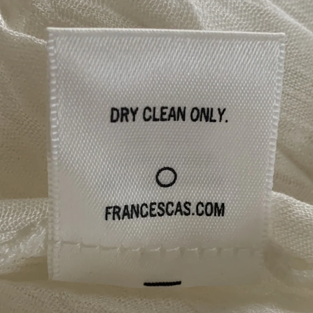 Francesca’s Collection White Cactus Swim Coverup